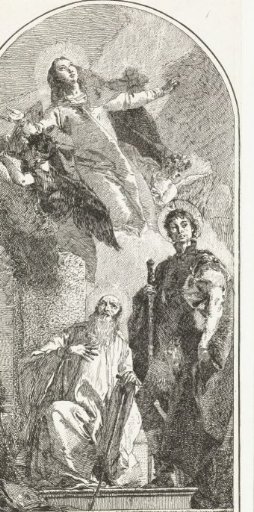 Mary with the Saints Anthony and George