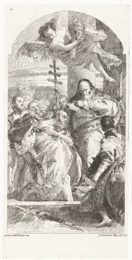 Baptism of Emperor Constantine the Great by Pope Sylvester