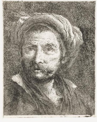 Man with Mustache and Turban