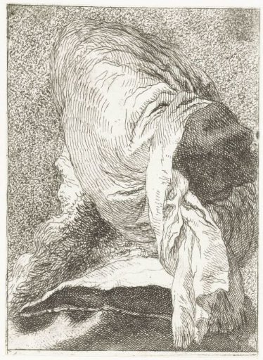Turkish man with averted head wearing a turban