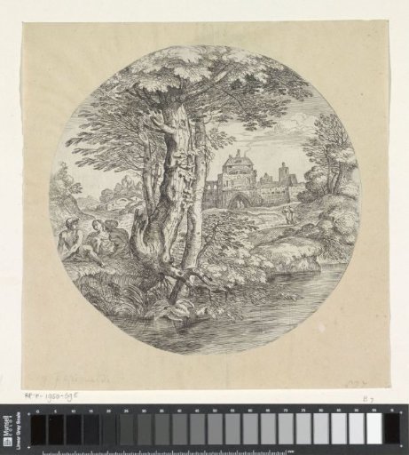 Landscape with Two Riders Entering a Fort