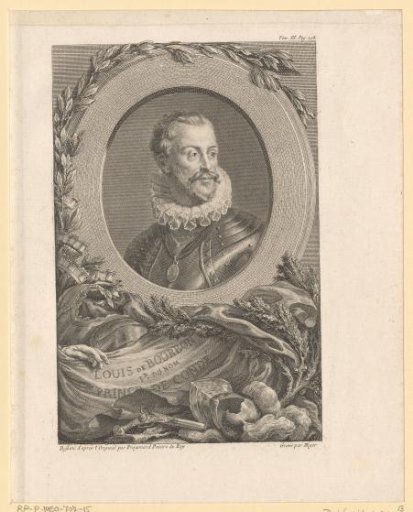 Portrait of Louis I of Bourbon-Condé