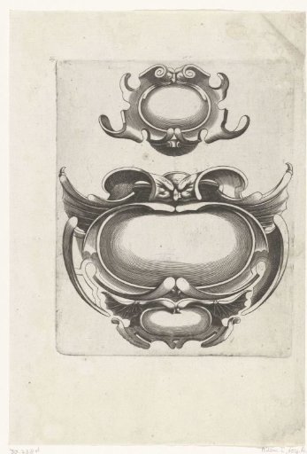 Two cartouches