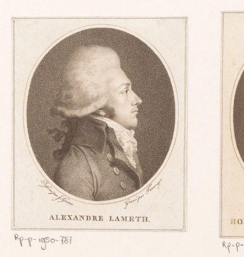 Portrait of Alexandre Lameth