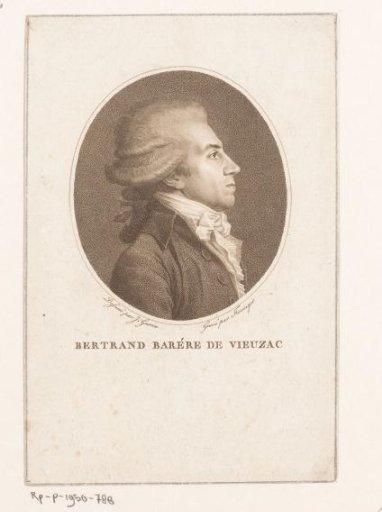 Portrait of Bertrand Barére de Vienzac