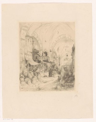 Bazaar in Constantinople