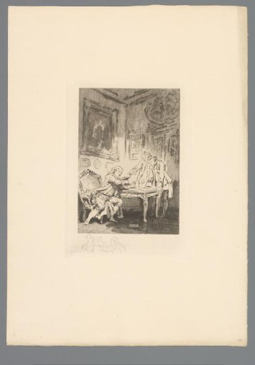 Reproduction of a Print after a Drawing of a Drinking Man