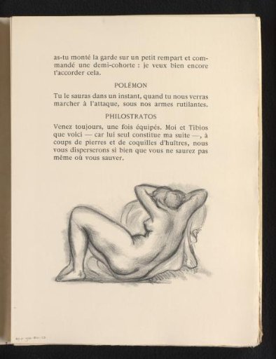 Seated nude woman