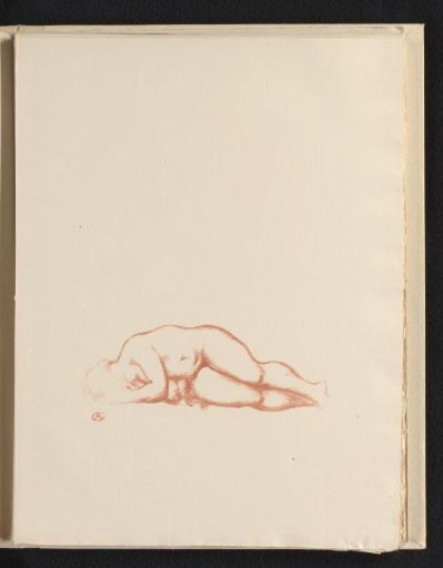 Reclining nude woman