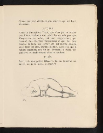 Reclining nude woman