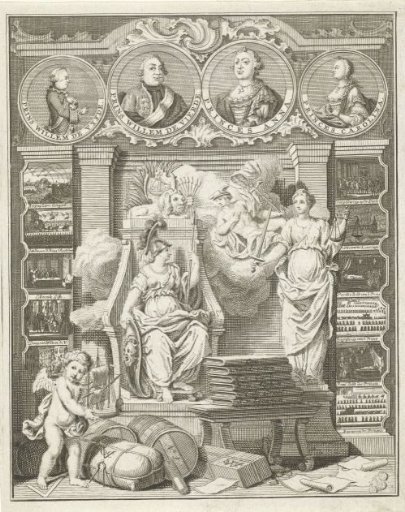 Allegory on the Life of Princess Anna, ca. 1759