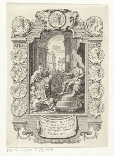 Cartouche with an Allegory of Roman Rule