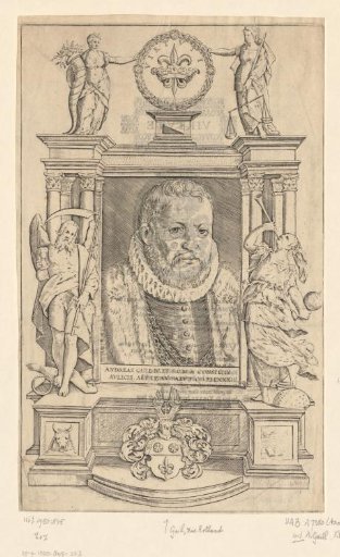 Portrait of Andreas Gaill at the age of 55