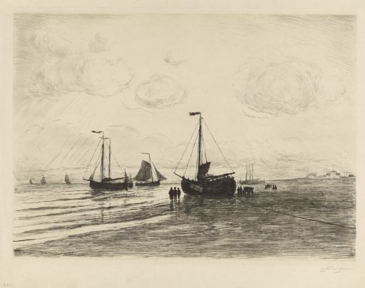 On the Beach at Katwijk