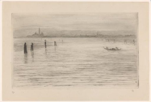 View of Venice from the Lido