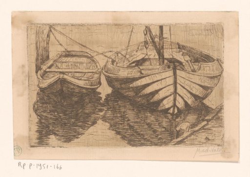 Rowing boat and sailing boat