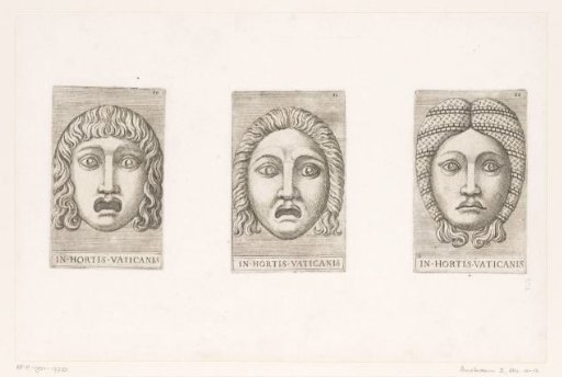 Three Antique Masks