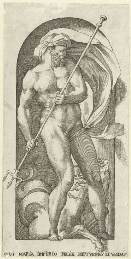 Neptune with Trident and Hippocampus