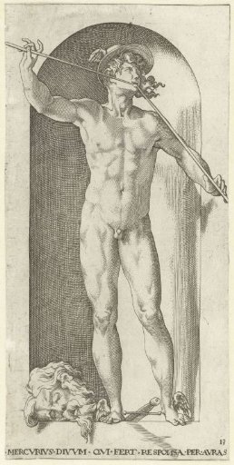 Mercury with the Head of Argus