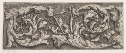 Frieze with arabesques