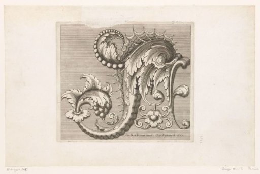 Acanthus Motif with Scrolls
