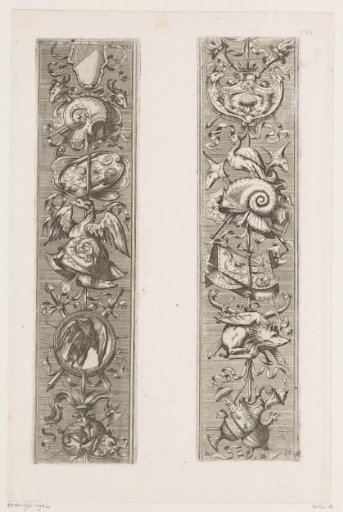 Two candelabra