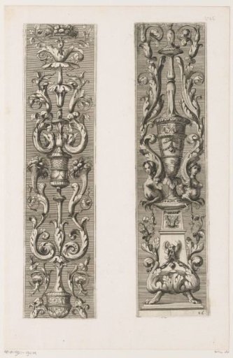 Two candelabra