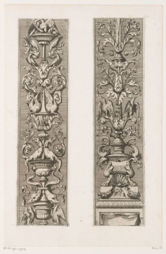 Two candelabra