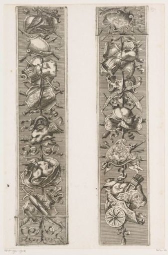 Two candelabra