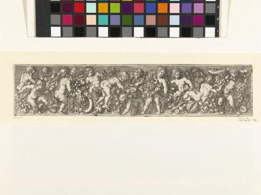 Frieze with fifteen putti