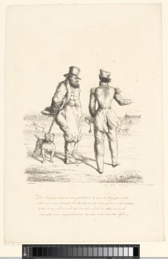 Two men in conversation about the train