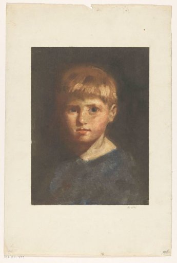 Portrait of an unknown boy