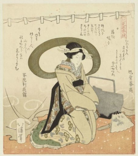 Woman at Picnic Set