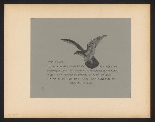 Eagle with a wren on its back