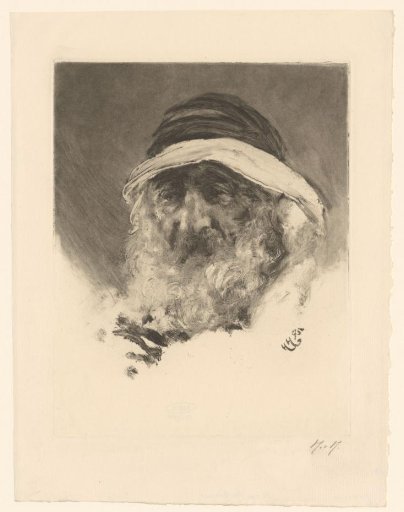 Portrait of an unknown old man