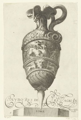Jug with an Ear Whose Spout Rests on a Mask