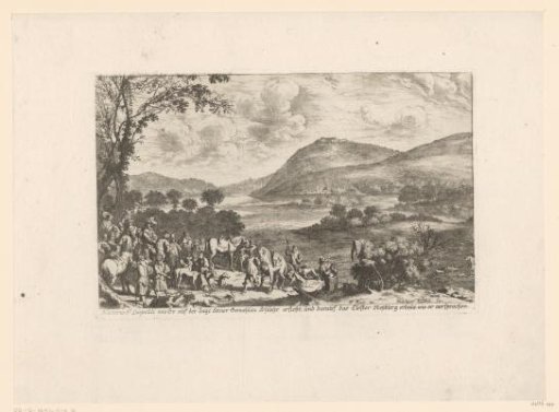 Landscape with Saint Leopold Promising to Build a Monastery