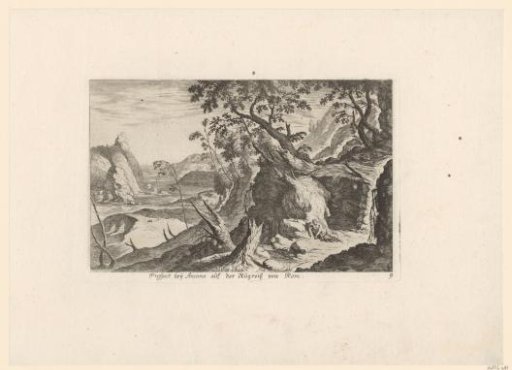 View of the coast at Ancona