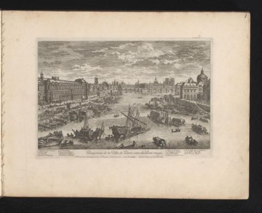 View from the Pont Rouge in Paris