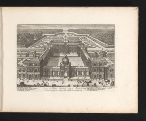 View of the Palais du Luxembourg