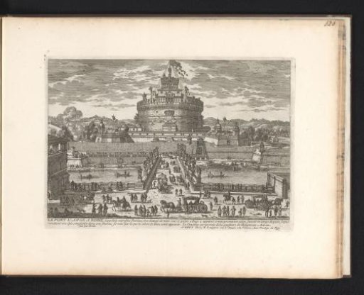 View of the Castel Sant'Angelo