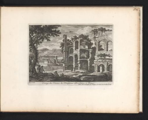View of the Baths of Diocletian