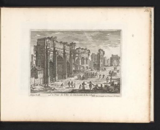 View of the Arch of Constantine and the Colosseum