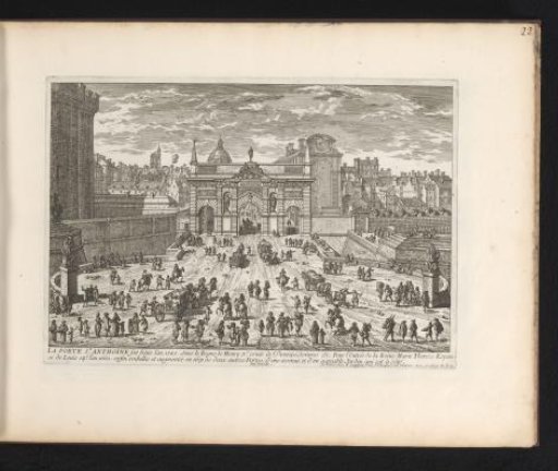 View of the Porte Saint-Antoine