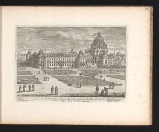 View of the Convent of Val-de-Grâce from the garden