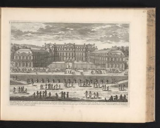 View of the Château of Saint-Cloud