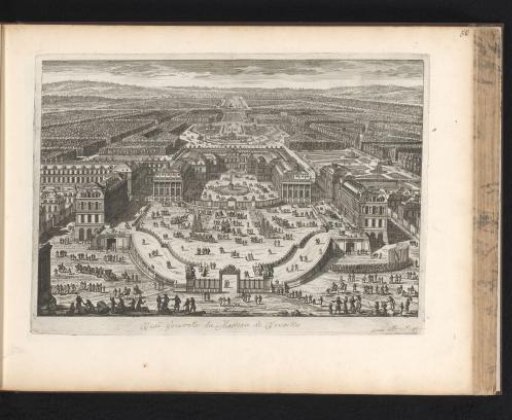 View of the Palace of Versailles