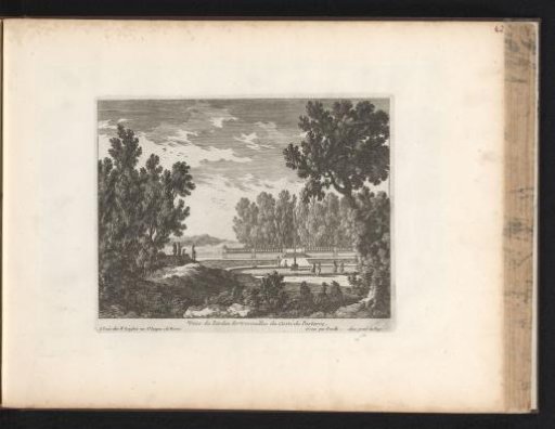 View of the Garden of Versailles