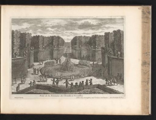 View of the Bosquet de l'Étoile at Versailles