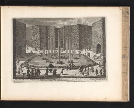 View of the fountain of Ceres